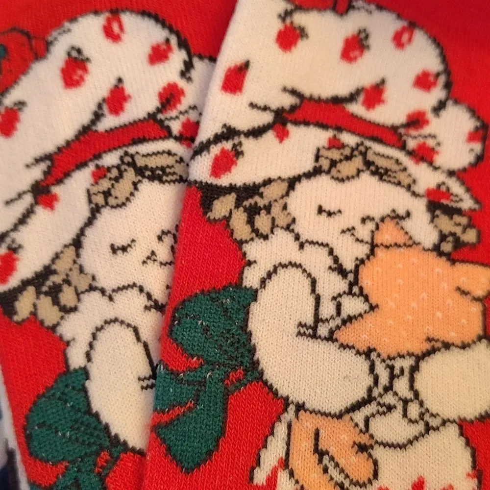 Strawberry Shortcake Colorful No Show‎ Printed Socks 5 Pairs NWT